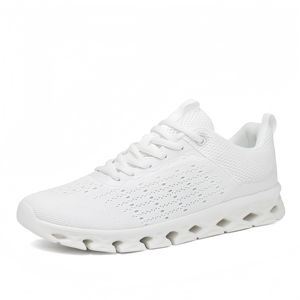 Chaussures <span class=keywords><strong>de</strong></span> course légères et respirantes en maille pour hommes, décontractées, sportives, à lacets, grande <span class=keywords><strong>taille</strong></span>, printemps, été, automne, PVC EVA, tendance <span class=keywords><strong>de</strong></span> la mode - Product Image 4