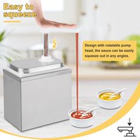 Plat de service en acier inoxydable pour buffet, multi-usages, facile à nettoyer, usage commercial pour les restaurants