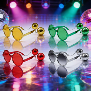 Gafas Divertidas de Bola de Discoteca Retro al por Mayor para Despedidas de <span class=keywords><strong>Soltera</strong></span>, San Valentín, Despedidas de <span class=keywords><strong>Soltera</strong></span> para Hombres y Mujeres - Product Image 1