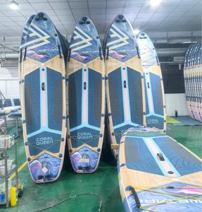 Tabla de Paddle Surf Inflable OEM de Nuevo Diseño al por Mayor, Tabla de SUP para Surf y Juegos Acuáticos, Fabricada con Material Drop Stitch WT04, ¡Gran Venta! - Product Image 1