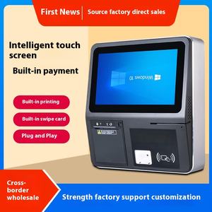 Nuovo Registratore di <span class=keywords><strong>Cassa</strong></span> Self-Service F1 da Parete con Stampante Integrata e Scanner di Codici QR per Carte, Ideale per Supermercati - Product Image 3