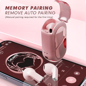 หูฟังไร้สาย TWS รุ่น K520 รูปหัวใจขนาดเล็กน่ารัก เหมาะสำหรับคู่รัก วันวาเลนไทน์ ออกกำลังกาย และการเดินทาง - Product Image 5