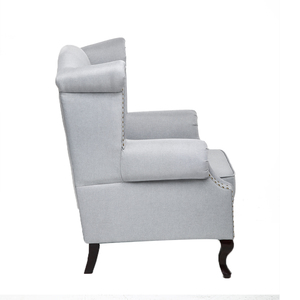 Fauteuil d'appoint <span class=keywords><strong>en</strong></span> tissu de style ferme moderne et luxueux, dossier capitonné, Chesterfield, pour salle de sport, école, salon - Product Image 2