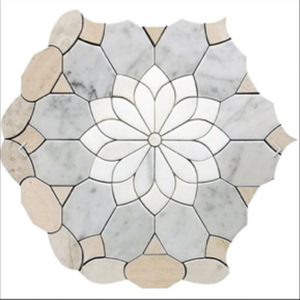 Carrara White Marble Pattern Mosaik fliese für die Innenausstattung - Product Image 1