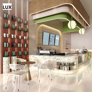 ออกแบบร้านกาแฟและเค้กสุดหรูทันสมัย |   เคาน์เตอร์และตู้โชว์สินค้าแบบสั่งทำพร้อมโซลูชั่นตกแต่งภายในแบบครบวงจรสำหรับร้านขนมหวาน - Product Image 3