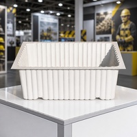 Goulotte d'eau blanche anti-explosion en plastique ABS de marque JP de qualité supérieure, ignifuge, pour la sécurité des mines souterraines de charbon