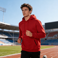 Fabricants de sweats à capuche surdimensionnés unisexes en coton et élasthanne de 260 g, doublés en tissu éponge, de marque OEM, personnalisés