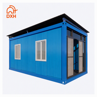 Kit panel Sandwich kecil Modern rumah kontainer dapat dilepas 1 Kamar Tidur prefabrikasi portabel kabin tamu