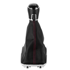 Accesorios de Coche Manuales de Alta Calidad, Pieza de Repuesto Interior de 5/6 Velocidades, Pomo de Palanca de Cambios para VW <span class=keywords><strong>Golf</strong></span> <span class=keywords><strong>7</strong></span> MK7, Cubierta de Polvo para Palanca - Product Image 4