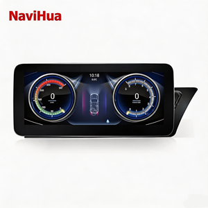 หน้าจอสัมผัส Navihua ขนาด 10.25 นิ้ว สำหรับ Audi A4 A5 S5 ปี 2009-2016 เครื่องเล่นวิทยุติดรถยนต์ DVD พร้อมระบบนำทาง GPS Carplay Android มัลติมีเดีย - Product Image 1