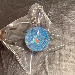 Jelly Ocean Planet Goldfish Stress Relief Ball TPR Squishy Toy Keychain Bag Charm Soft Bouncy Decompression Toys for Kids Adults - Product Image 3