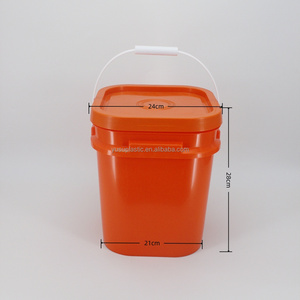 Cubo Cuadrado Blanco Yusu <span class=keywords><strong>con</strong></span> Tapa para Envasado de Azúcar en Polvo, <span class=keywords><strong>Sal</strong></span> y Granos - Product Image 5