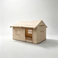 Tente de camping gonflable à gonflage rapide, imperméable, en tissu Oxford, anti-moustiques, pour l'extérieur