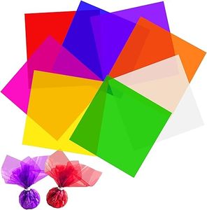 <span class=keywords><strong>Film</strong></span> cellophane coloré pour les arts et l'artisanat DIY, l'emballage de petits cadeaux, l'emballage de bonbons, la décoration des fêtes et des vacances - Product Image 1