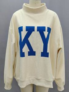 カスタムロゴ文字女性用特大長袖リバーシブルプルオーバースウェットシャツ刺繍プリントモックネックパーカー冬秋 - Product Image 2