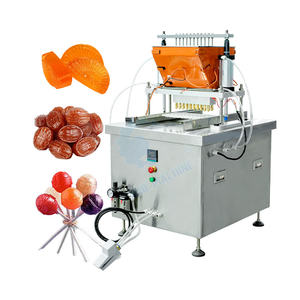 <span class=keywords><strong>Rainbow</strong></span> Sour Belt Chewy Semi Automatique Dépôt Grande Gelée Bonbons Durs Moulage Multivitamine Gummy Machine - Product Image 2