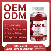 Gummies OEM de Maca Noire pour l'Augmentation des Fesses chez l'Adulte avec Marque Privée – Gummies pour l'Augmentation des Fesses et des Hanches pour Femmes