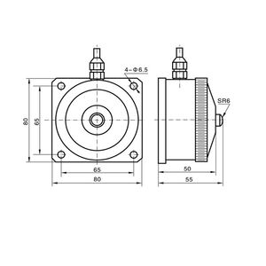 Yüksek Kapasiteli Mini Düğme Sıkıştırma Yük Hücresi 100kg 2000kg Kuvvet Testi için Tartım Yük Hücresi - Product Image 3