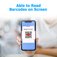 Lecteur de codes-barres 2D sans fil miniature KEFAR, lecteur de codes QR de poche, PDF417 pour l'industrie du tabac, des vêtements et des paiements mobiles