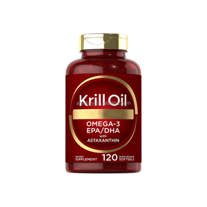Omega-3 EPA DHA Astaxanthin bổ sung có nguồn gốc dầu nhuyễn thể Đỏ dầu nhuyễn thể 2000mg Softgels sức mạnh tối đa - Product Image 1