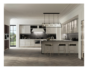 Juego de Muebles de Cocina Modulares de Madera Maciza de Roble Blanco Listos para Armar - Product Image 3