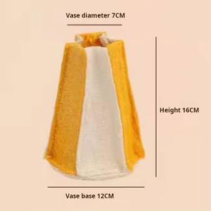 Vase décoratif artisanal en luffa pour hôtel vase de table à manger et ornements - Product Image 6