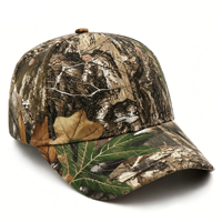Gorra de Béisbol Deportiva Formal de 6 Paneles de Algodón con Impresión Digital Personalizada, Gorra de Caza con Logotipo Bordado en 3D, Gorra de Selva con Etiqueta