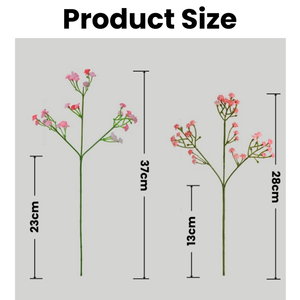 <span class=keywords><strong>Fiori</strong></span> Artificiali di Gypsophila Bianca di Alta Qualità, Morbidi al Tatto, in Plastica, per Decorazioni Matrimoniali - Product Image 2