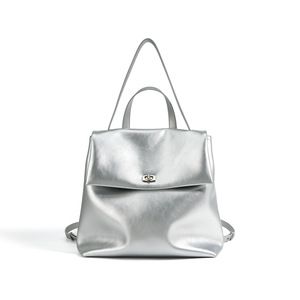 <span class=keywords><strong>Zaino</strong></span> in <span class=keywords><strong>Pelle</strong></span> <span class=keywords><strong>di</strong></span> Alta Qualità Tinta Unita 2026 Nuova Borsa Versatile per Ragazze Studentesse Universitarie Viaggi e Uso Scolastico - Product Image 1