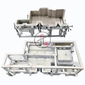 Molde de caja rotacional personalizable de aluminio rotomoldeado de alta calidad