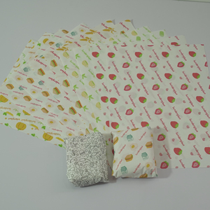 Boîtes à hamburgers jetables écologiques en PE enduit et papier absorbant pour restaurants - Product Image 1