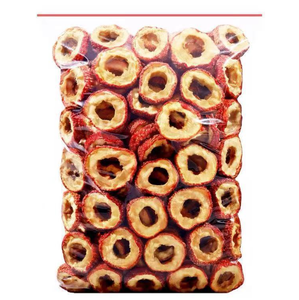 Shan Zha Crataegus Pinnatifida, fruits d'aubépine séchés, tranches, emballage en vrac, goût acide, processus de séchage sans pépins - Product Image 1