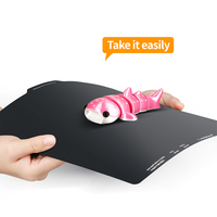 Plateau d'impression flexible en polymère PEI Landu Easy Model Removal pour la plupart des imprimantes 3D FDM, compatible avec les filaments PETG, PLA et PLA mat.