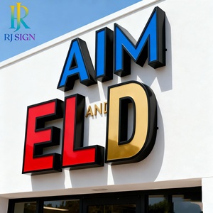 ป้ายไฟ LED 3 มิติ แบบติดตั้งด้านหน้า พร้อมไฟ RGB สำหรับธุรกิจ ร้านถ่ายภาพ บริการจัดส่ง ธนาคาร และป้ายสำนักงาน - Product Image 2