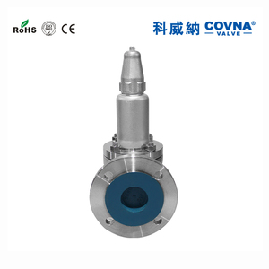 Soupape de sécurité à ressort en acier inoxydable 304 COVNA PN16 à bride - Product Image 5