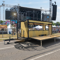 Restaurant mobile, bar, camion de restauration, camion de café, camion de nourriture, camion de barbecue, camion de pizza, camion de hamburgers, remorque de traiteur entièrement équipée
