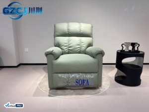 Sillón Individual de Lujo <span class=keywords><strong>para</strong></span> Sala de Estar Moderna, Multifuncional, <span class=keywords><strong>para</strong></span> Dormir, Reclinable y Giratorio - Product Image 2