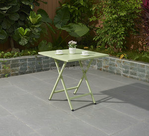 Balcón Muebles Metal Café Pequeña <span class=keywords><strong>mesa</strong></span> <span class=keywords><strong>plegable</strong></span> para comedor - Product Image 4