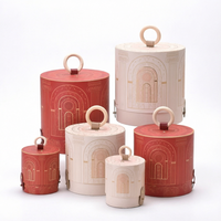Boîtes à bonbons de mariage en gros avec poignée, boîtes cadeaux de mariage pour emballage de cadeaux invités