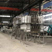 Goedkope industriële instant noodle machines uit China, goedkope productielijn, snelle noodle machine, gebakken.