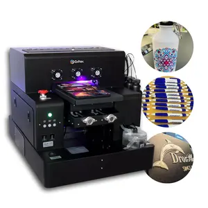 वैश्विक आपूर्तिकर्ता उच्च गुणवत्ता कस्टम प्रिंटिंग मशीन ए 4 ए 3 uv फ्लैट प्रिंटर के लिए ग्लास पीसी चमड़े के लोगो स्टिकर