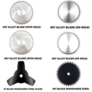 <b>Brush</b> <b>Cutter</b> Blade 3 Tooth Stainless Steel Lawn Mower Accessories Gasoline Powered 10/12CM Cutting Width Edging Trimming Weeds - Product Image 3