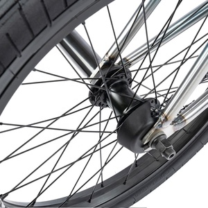 จักรยาน BMX ขนาด 20 นิ้ว <span class=keywords><strong>โครง</strong></span>เหล็กโครโมลี่ทั้งคัน สีเคลือบพิเศษ เบรก U ด้านหลัง แกนล้อขนาด 19 มม. แกนล้อหน้าขนาด 3/8 นิ้ว ดุมหน้า 36 รู - Product Image 5