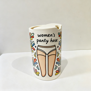 Taza de porcelana hecha a mano personalizada-Diseño único de patrón de manguera - Product Image 5