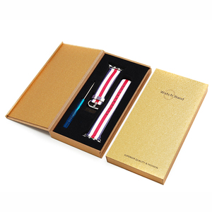 Pintado estampado rayas de banda de reloj de cuero genuino para <span class=keywords><strong>Apple</strong></span> <span class=keywords><strong>Watch</strong></span> Serie 6 5 para iWatch <span class=keywords><strong>38mm</strong></span> 40mm <span class=keywords><strong>pulsera</strong></span> correa - Product Image 6