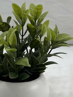 Plantes artificielles en pot les plus vendues, écologiques, résistantes aux UV, style simple, décorations de bureau à domicile, mini Thanksgiving