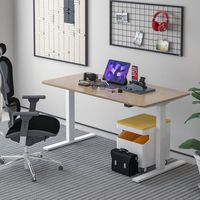 Bureau électrique réglable Bureau debout à usage commercial Bureau à charge réglable Bureau d'entreprise debout Ascenseur réglable