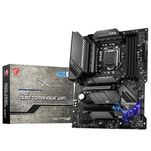 เมนบอร์ดเกมมิ่ง Z590 TOMAHAWK WIFI DDR4 ATX รองรับซ็อกเก็ต LGA 1200 ความจุ 128GB มือสอง ไม่มีการ์ดจอในตัว รองรับซีพียูรุ่นที่ 10/11 - Product Image 1