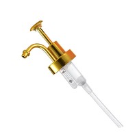 Groothandel Hoge Kwaliteit 500Ml Goud/Zilver/Zwarte Pomp Kop Koffie Siroop Dispenser Zeep Handzeep Lotion Pers Type Glazen Fles