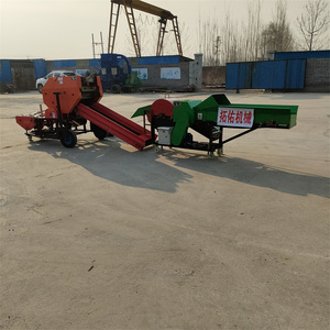 Machine à balles de paille agricole, compacteur hydraulique de paille pour ensilage - Product Image 4